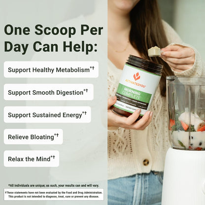 ACTIVATEDYOU Morning Complete Greens Superfood Drink Mix